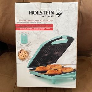 Holstein Housewares 4 Heart Waffle Maker